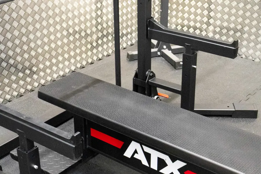 IPF combo rack at Iron Raven powerlifting gym, Tonbridge