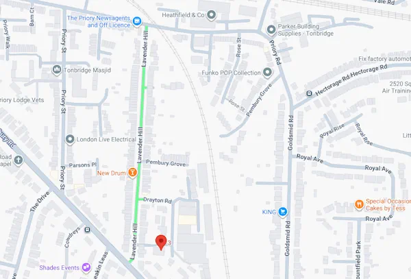 Parking on Lavender Hill