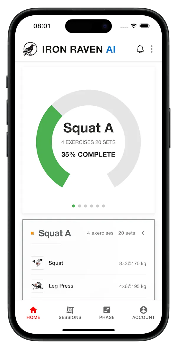 Iron Raven AI App screenshot