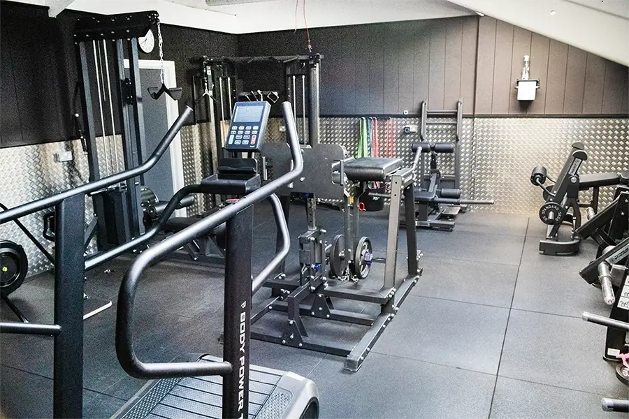 Upstairs machine floor at Iron Raven Powerlifting Club, Tonbridge